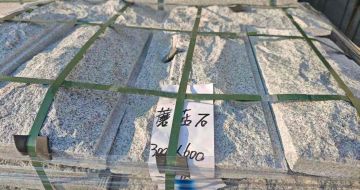 廊坊芝麻白蘑菇石，自然面