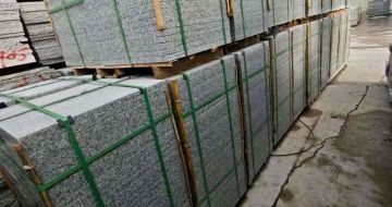 廊坊芝麻白地铺版 石材地铺石