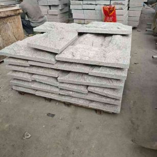 廊坊芝麻白蘑菇石，自然面