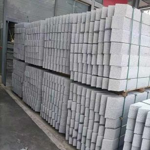 廊坊芝麻白树围石 树池