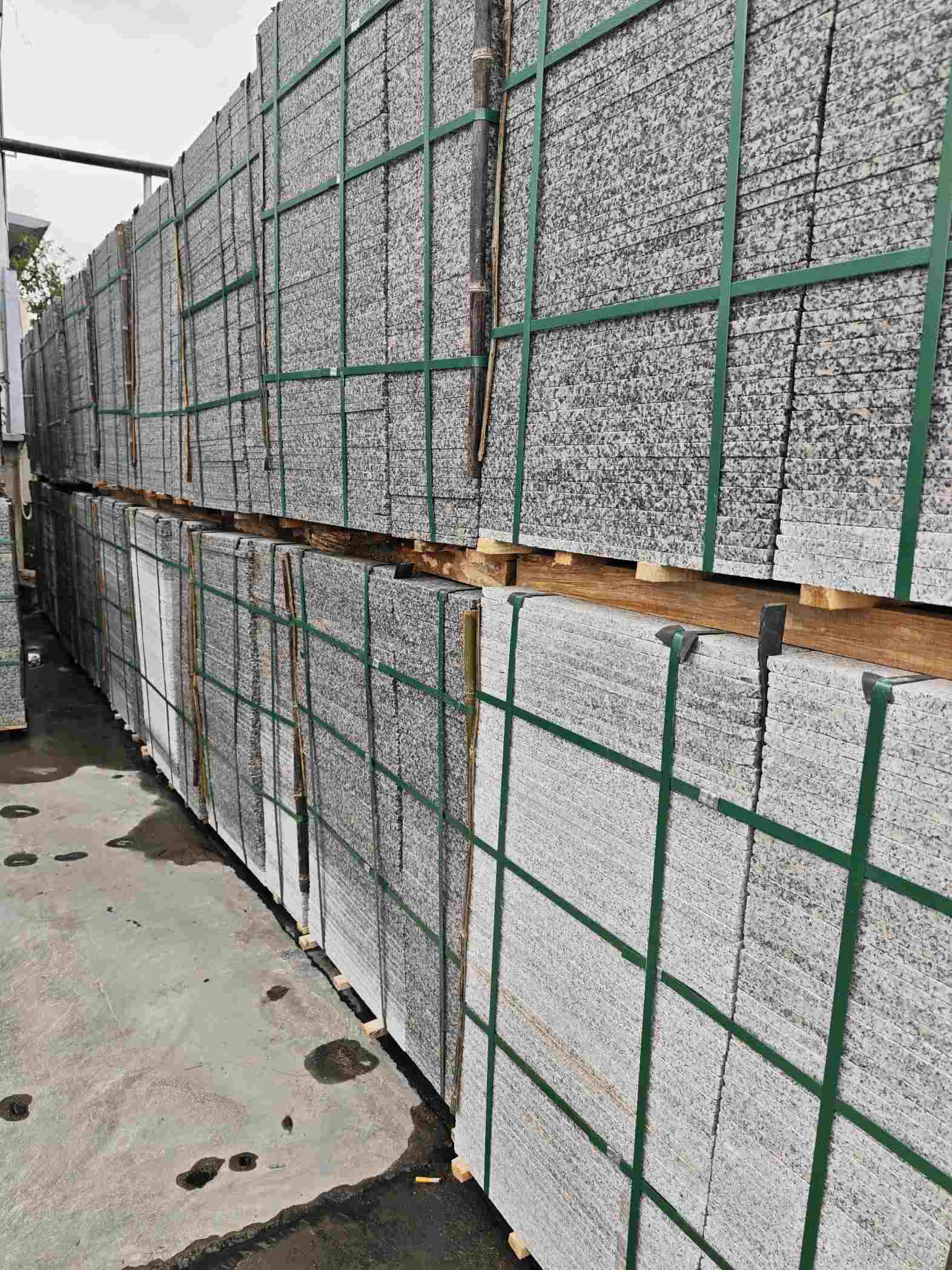 廊坊芙蓉白地铺石，石材地铺石