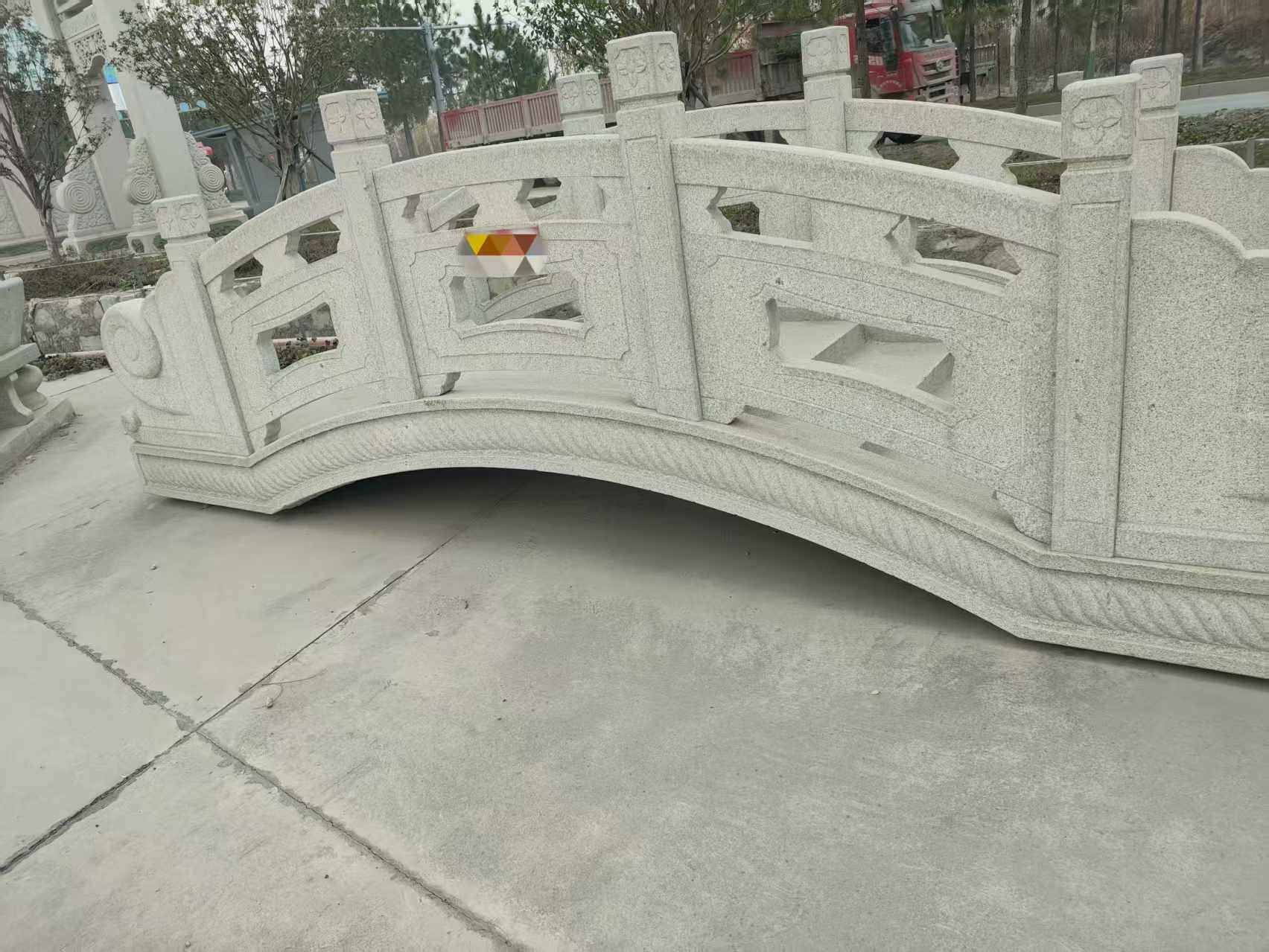 廊坊芝麻白拱桥，石桥